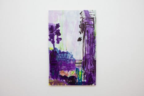 Hayley Tompkins, Purple Passages, 2020, The Modern Institute