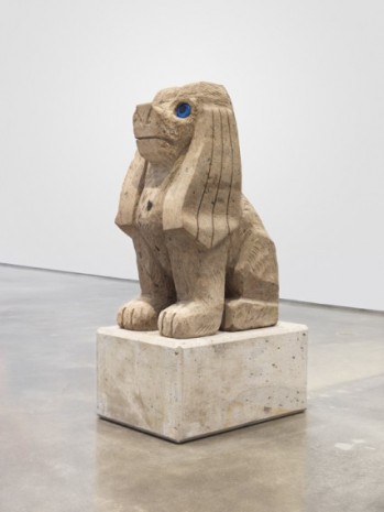 Olaf Breuning, Sad and worried animals / Dog, 2020 , Metro Pictures