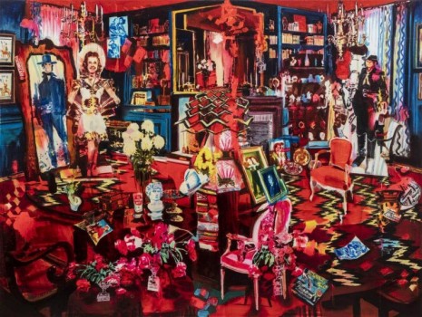 Rosson Crow, Redecorating the Study, 2020, Galerie Nathalie Obadia