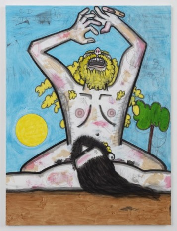 Carroll Dunham, Winners and Losers (1/8), 2019-2020, Gladstone Gallery