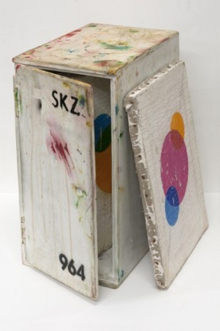 Christine Safa, SKZ Student Painting Storage Box Number 964, 2018, Praz-Delavallade