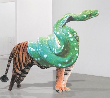 Igor Vidor, Beast-beast snaketiger, 2020, Galerie Barbara Thumm