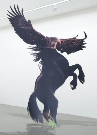 Igor Vidor, Beast-Beast eaglehorse, 2020, Galerie Barbara Thumm