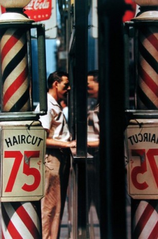Saul Leiter, Haircut, 1956, Howard Greenberg Gallery