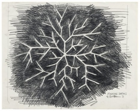 Robert Smithson, Forking Paths, 1971, Marian Goodman Gallery