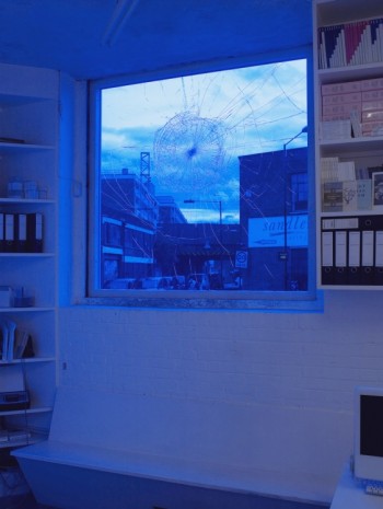 Klaus Weber, Untitled Broken Window, 2012, Herald St