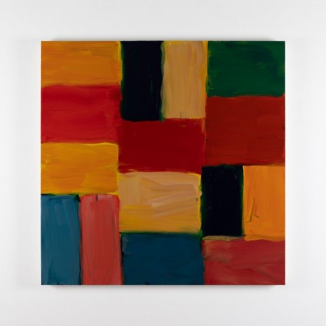 Sean Scully, Wall Red Red, 2020, Kerlin Gallery