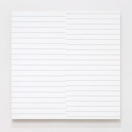 François Morellet, 19 lignes parallèles et 21 lignes parallèles avec 1 interférence, 1974, The Mayor Gallery