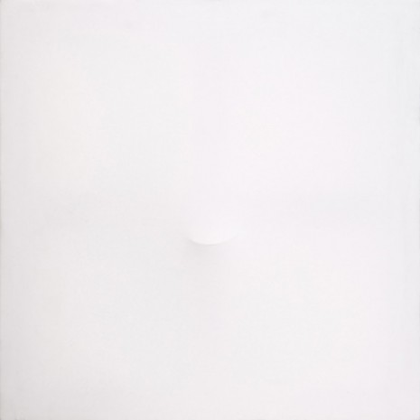 Turi Simeti, Un ovale bianco, 2002, The Mayor Gallery