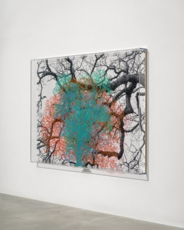 Charles Gaines, Numbers and Trees: London Series 1, Tree #3, Cannon Street, 2020 , Hauser & Wirth