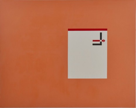 David Diao, El Lissitzky Letterhead, 2017, ShanghART