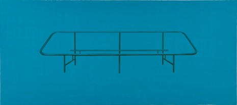 David Diao, Couch Skeleton 1, 2017, ShanghART