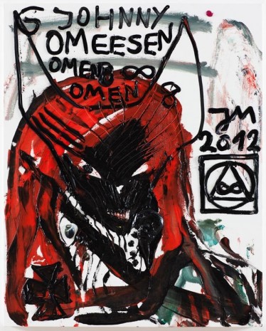 Jonathan Meese, DAS LETZTE VOLKSFEST SCHREIT: KUNST UNGELICH KLASSENKAMPF, 2012, Tim Van Laere Gallery
