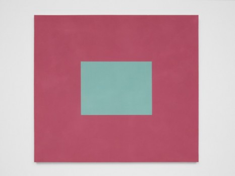 Peter Joseph, Light Blue with Red, 1989, Lisson Gallery