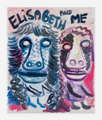 Bjarne Melgaard, Elisabeth and Me, 2020 , Galerie Thaddaeus Ropac