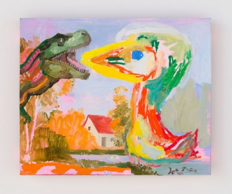 Tursic & Mille, the encounter (after Asger Jorn 1959), 2020 , Almine Rech