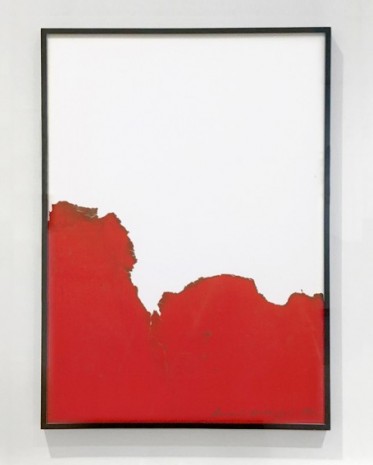 Bernard Aubertin , Cage rouge de Fumée, 1974 , The Mayor Gallery