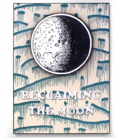 Josh Reames, Reclaiming the moon, 2021 , galerie frank elbaz