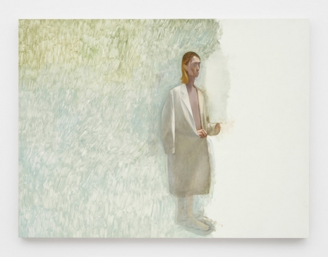 Julien Nguyen, Woman in a Lab Coat, 2021, Matthew Marks Gallery
