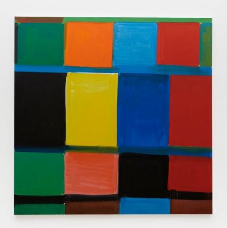 Stanley Whitney, How Black is That Blue, 2020 , Matthew Marks Gallery