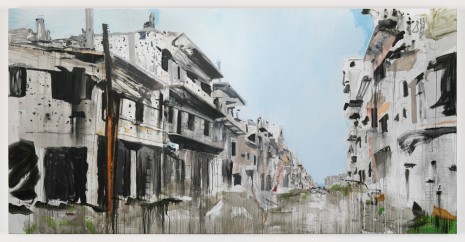 Brian Maguire, Aleppo 4, 2017 , Rhona Hoffman Gallery