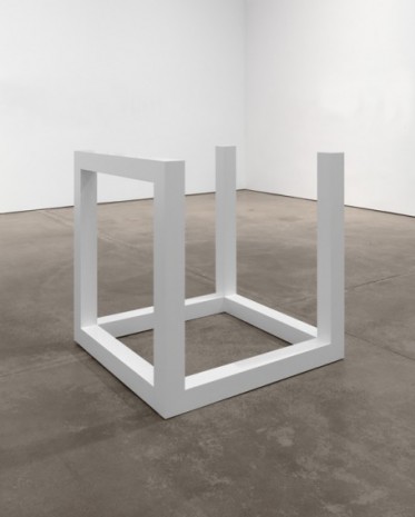 Sol LeWitt, Incomplete Open Cube 9/5, 1974 , Paula Cooper Gallery