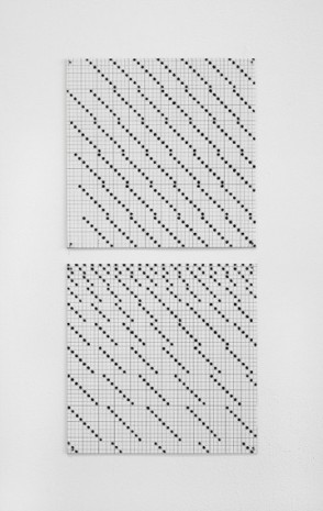 Jennifer Bartlett, Untitled (diagonals), circa 1971 -1973 , Paula Cooper Gallery