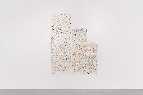 Jennifer Bartlett, Large Medium Small Dots, 2011 , Paula Cooper Gallery