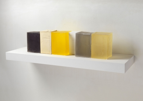Rachel Whiteread , Grey, Yellow, Yellow, 2009 , Luhring Augustine Bushwick