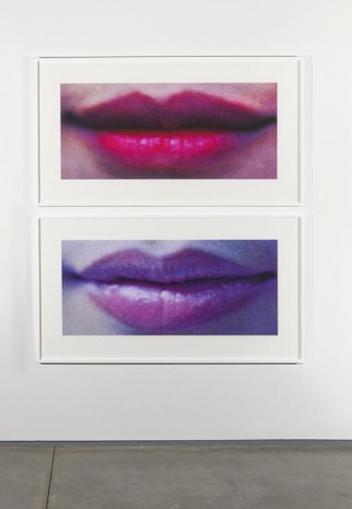 Sam Samore, Lips Diptych (#5), 2012, team (gallery, inc.)