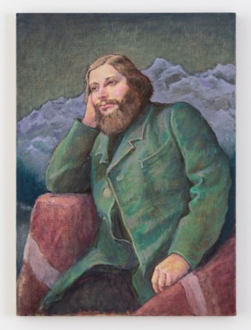 Michael Fullerton, Courbet in Exile, Switzerland, 2020 , Greene Naftali