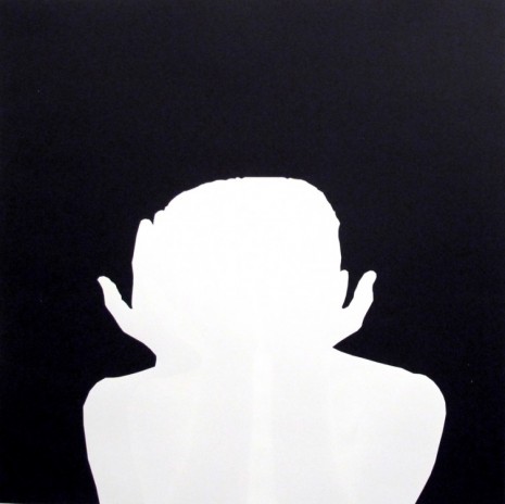 Thomas Dozol, Watermark (James, White), 2012, Jack Hanley Gallery