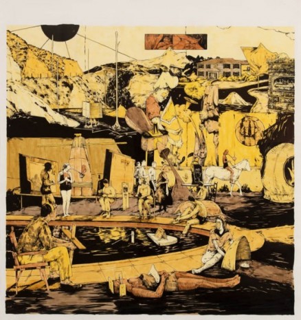 William Buchina, Scenery in Yellow #5, 2020, Hollis Taggart