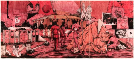 William Buchina, Scenery in Red #4, 2020, Hollis Taggart
