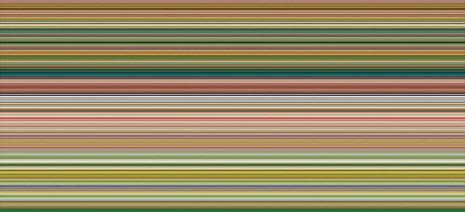 Gerhard Richter, 921-4 STRIP, 2011, Marian Goodman Gallery