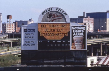Jenny Holzer, from Truisms (1977–79), 1991 , Hauser & Wirth