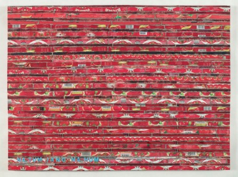 Adel Abdessemed, Cocorico painting, Na tum jano na hum, 2017-2020 , Wilde