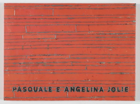 Adel Abdessemed, Cocorico painting, Pasquale e Angelina Jolie, 2017-2018 , Wilde