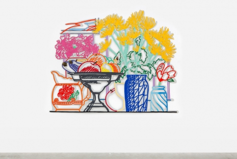Tom Wesselmann, Still Life with Fuji Chrysanthemums (Double Layer), 1985/92 , Almine Rech