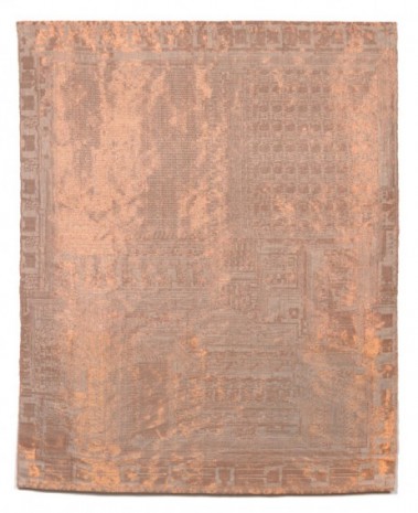 Analia Saban, Copper Tapestry (Computer Chip, TMS 1000, Texas Instruments, 1974), 2019 , Sprüth Magers