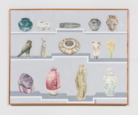 Gala Porras-Kim , 14 deaccessioned artifacts, 2019 , Bortolami Gallery