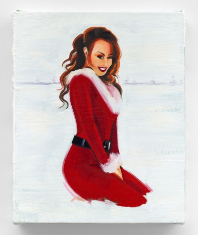 Sam McKinniss, Merry Christmas, Mariah Carey, 2021 , Almine Rech