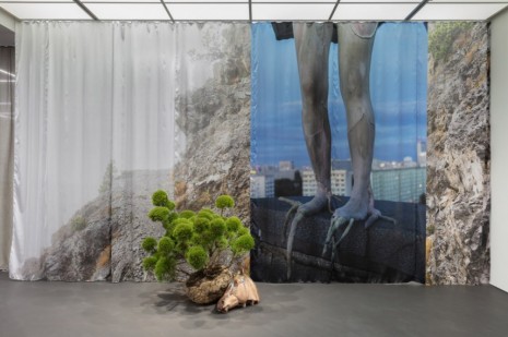 Isa Melsheimer, Curtain (Höhenweg), 2020 , Esther Schipper