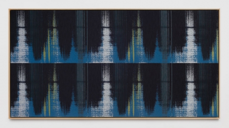 Mika Tajima, Negative Entropy (RSK Sanyo Broadcasting, Master Control Switchboard, Blue, Hex), 2020 , Simon Lee Gallery