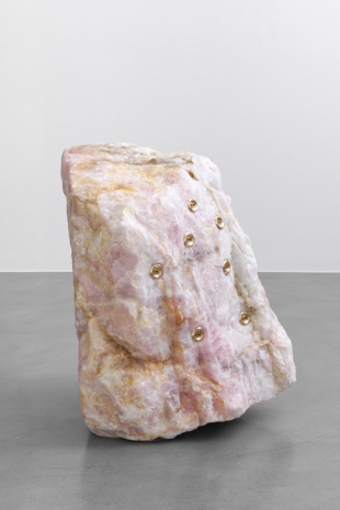 Mika Tajima, Pranayama (Monolith, E, Rose Quartz), 2020 , Simon Lee Gallery
