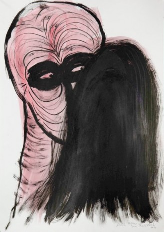 Henk Visch, Black mountain, 2021 , Tim Van Laere Gallery