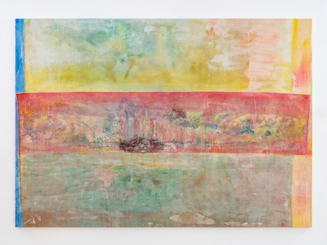 Frank Bowling, Swimmers, 2020 , Hauser & Wirth