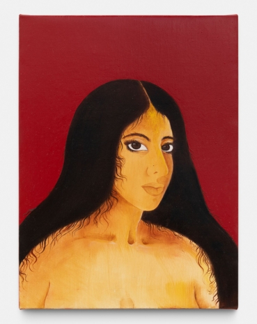 Hiba Schahbaz , Self-portrait, 2021 , Almine Rech