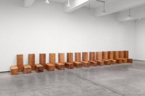 Carl Andre, Diarch, 1979, Paula Cooper Gallery