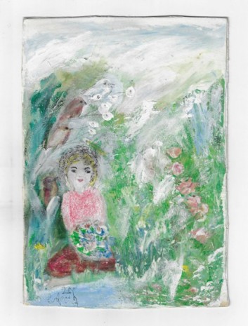 Elene Chantladze, Spring in the Meadow, my Childhood, 2016 , Modern Art